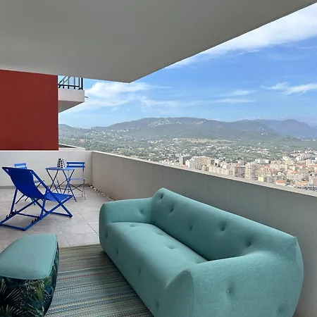 Beautiful Les Terrasses De Torretta Sea View Lejlighed